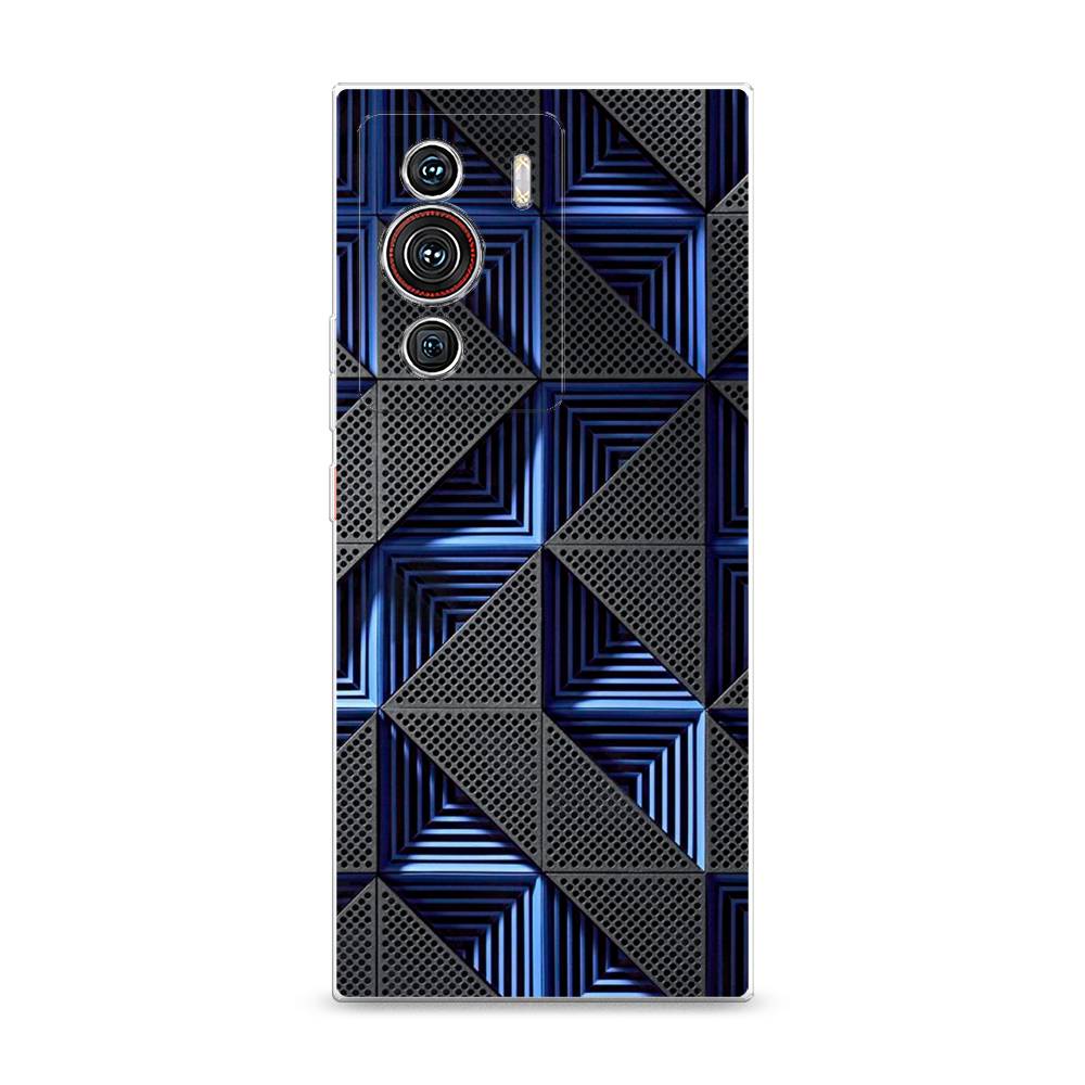 

Чехол на ZTE Nubia Z40 Pro "IBM", Серый;синий, 135850-3