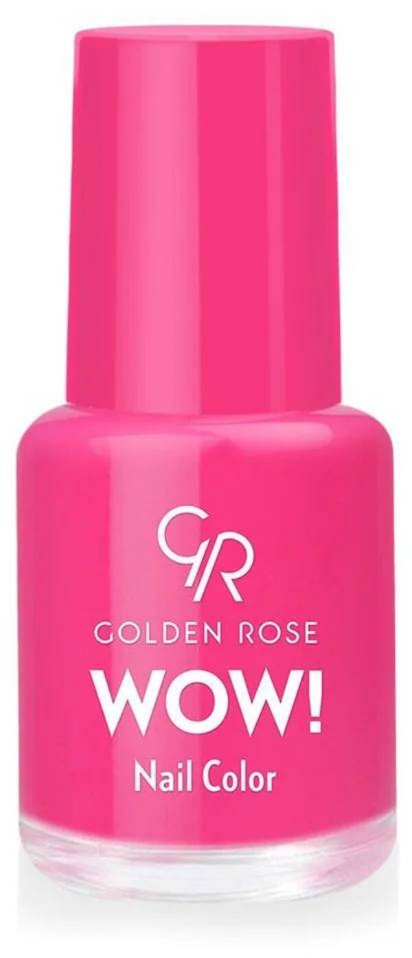 

Лак для ногтей Golden Rose Wow 33 малиновый 6 мл