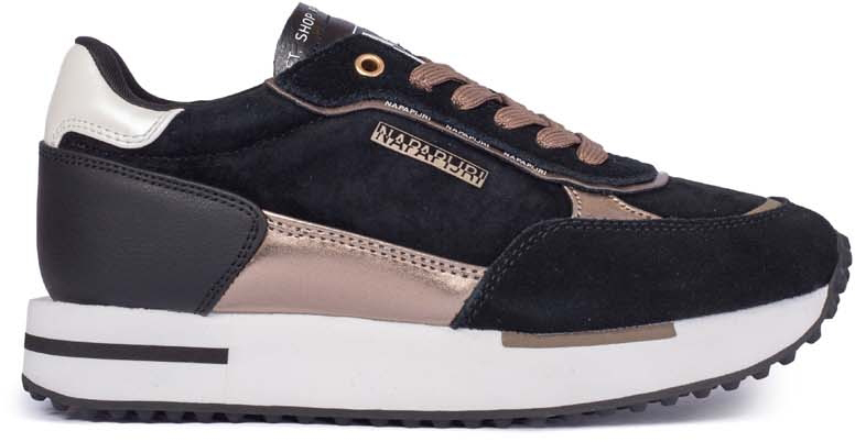 

Кроссовки женские Napapijri F2Hazel02-Lea черные 9.5 US, Черный, F2Hazel02-Lea