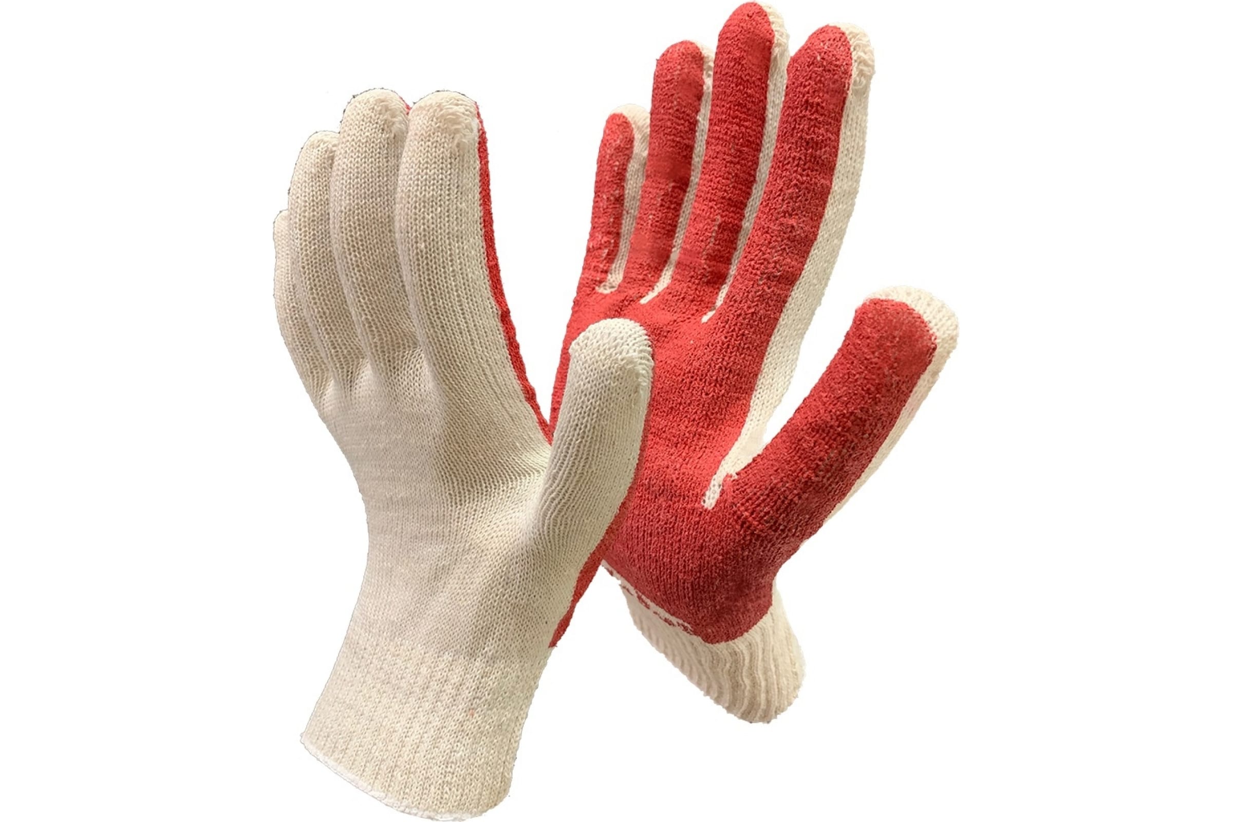 

Master-Pro® Перчатки рабочие 100 пар СТАНДАРТ-1 10 класс вязки ПВХ 2310-ST1-100-PVC