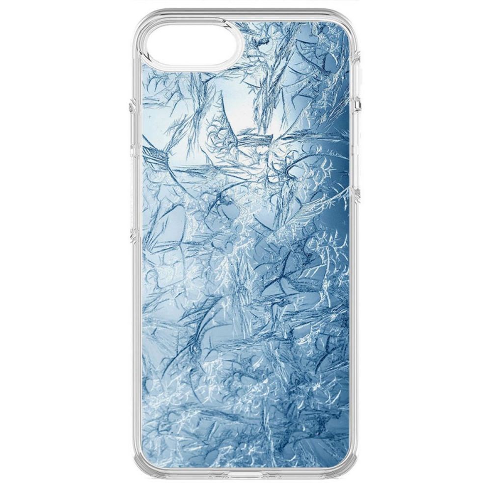 фото Чехол-накладка krutoff clear case лед для iphone 6s