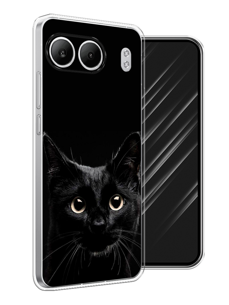 

Чехол Awog на OnePlus Nord 4 5G "Добрый кот", Черный, 155250-1