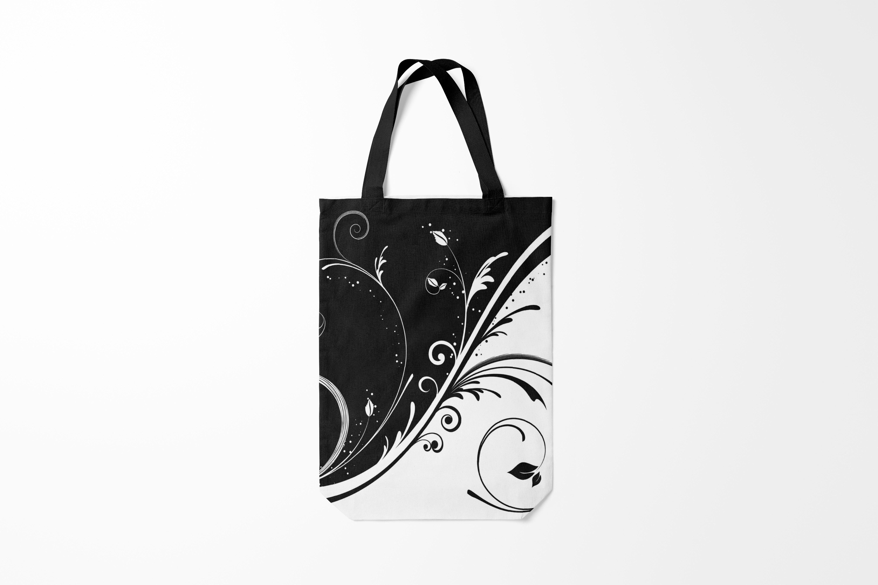 

Сумка шoппер унисекс Burnettie Абстракция Цветочный узор Black and White, черный, Абстракция Цветочный узор Black and White