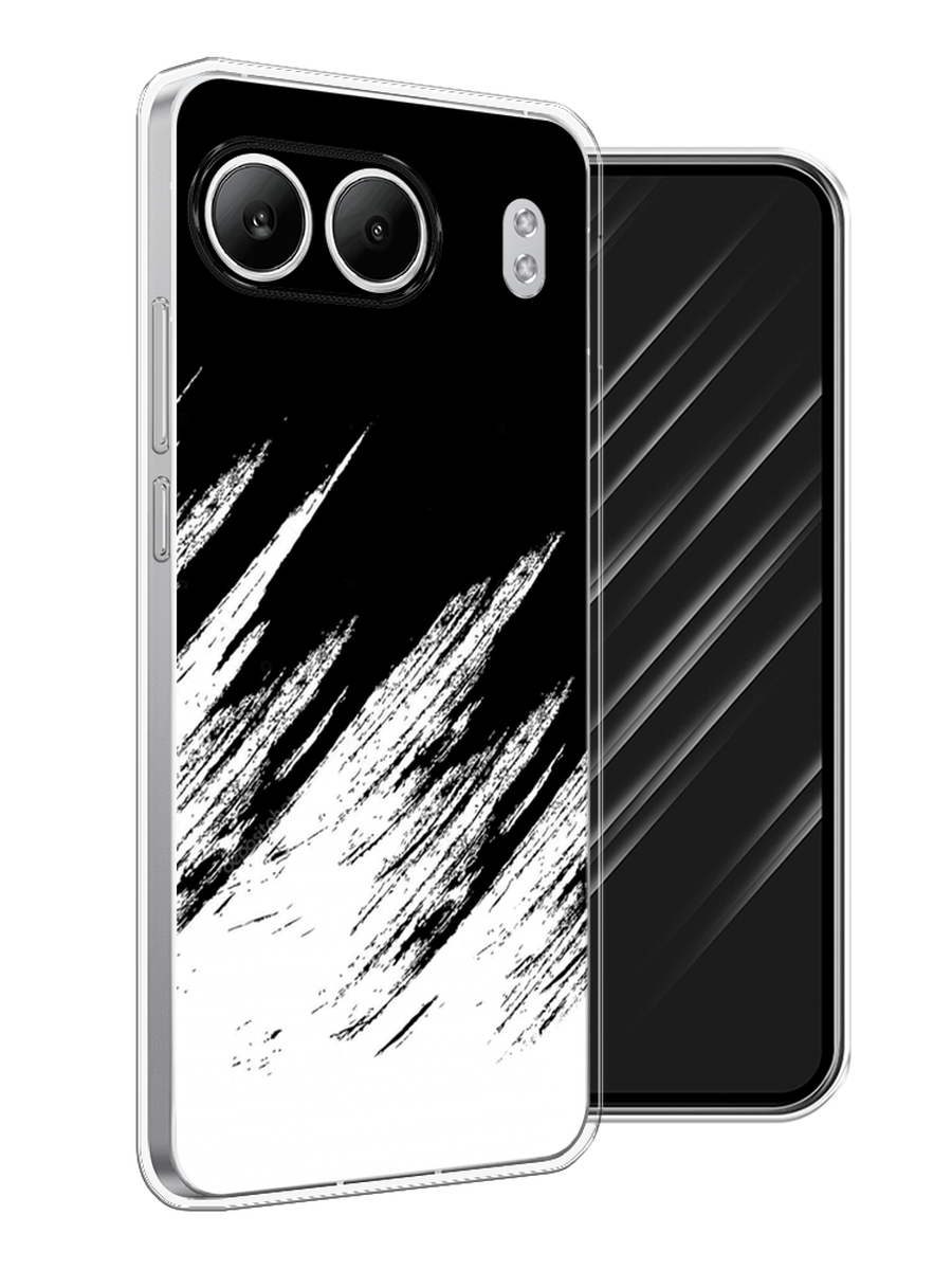 

Чехол Awog на OnePlus Nord 4 5G "Черно белые брызги", Черный;белый;бежевый, 155250-1