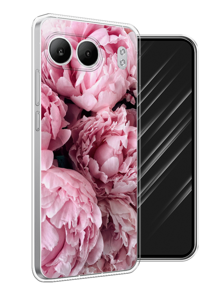 

Чехол Awog на OnePlus Nord 4 5G "Нежные пионы", Розовый;черный;белый, 155250-1