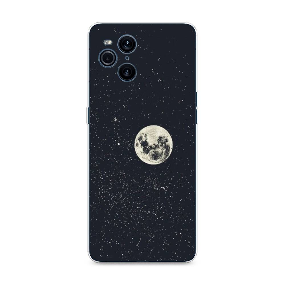 

Чехол для Oppo Find X3 Pro "Полнолуние", Красный, 255750-2