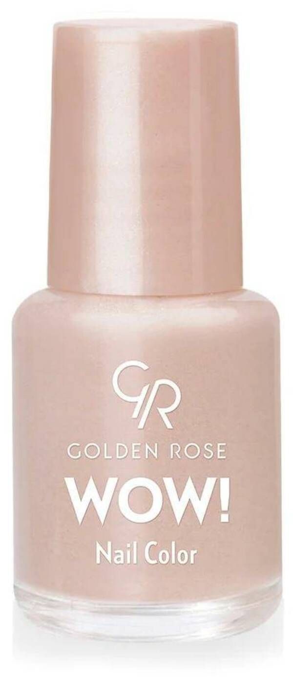 

Лак для ногтей Golden Rose Wow 10 светло-бежевый 6 мл