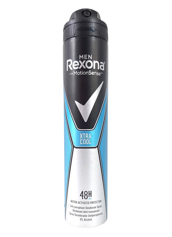 фото Мужской дезодорант–спрей rexona невидимый men xtra cool 200 мл