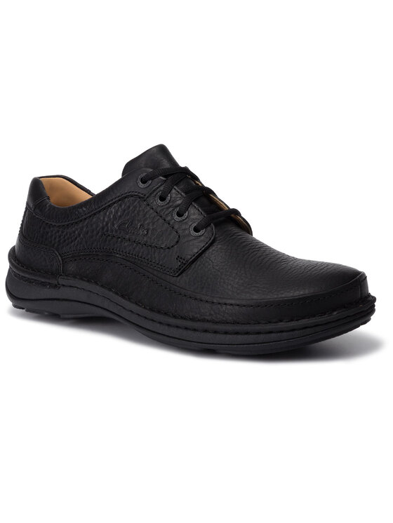 

Полуботинки мужские Clarks Nature Three 203390087 черные 43 EU, Черный, Nature Three 203390087