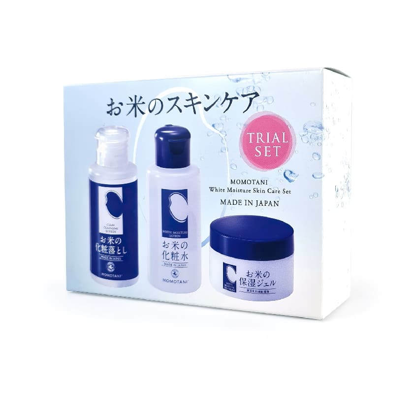 Наборы косметики для лица Momotani Rice Moisture Travel Set тонер для лица с экстрактом риса bioaqua rice raw pulp toner 120 мл