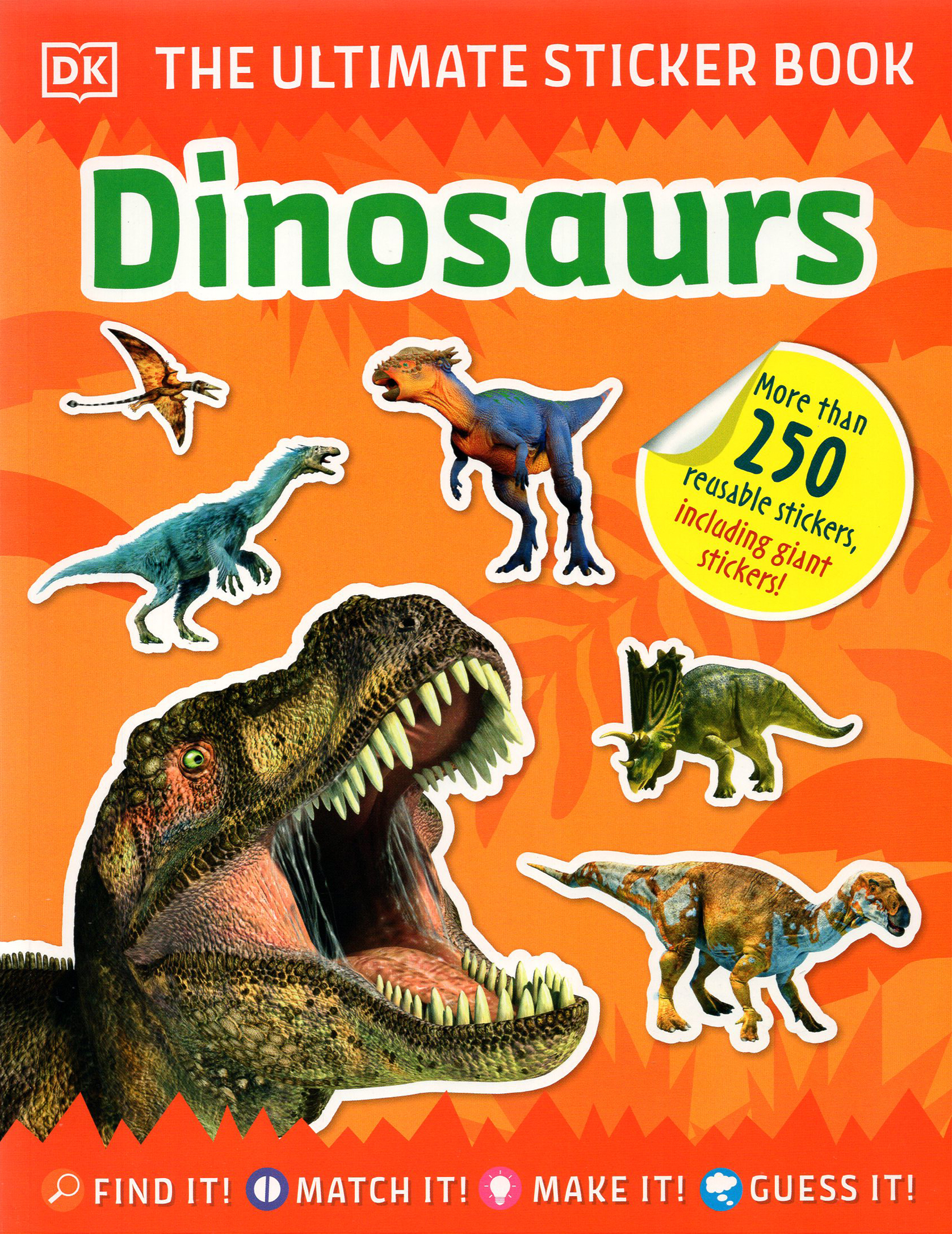 

Ultimate Sticker Book Dinosaurs