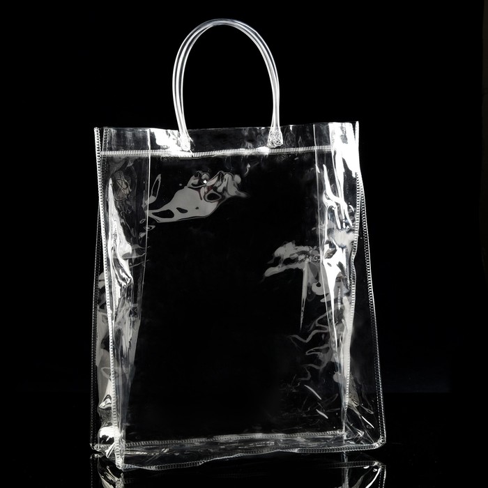 

Пакет пластиковый L 26 X 30 X 10 см, Прозрачный