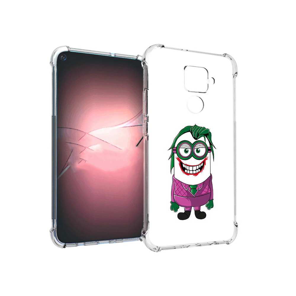 

Чехол MyPads Tocco для Huawei Nova 5i Pro джокер миньон, Прозрачный, Tocco