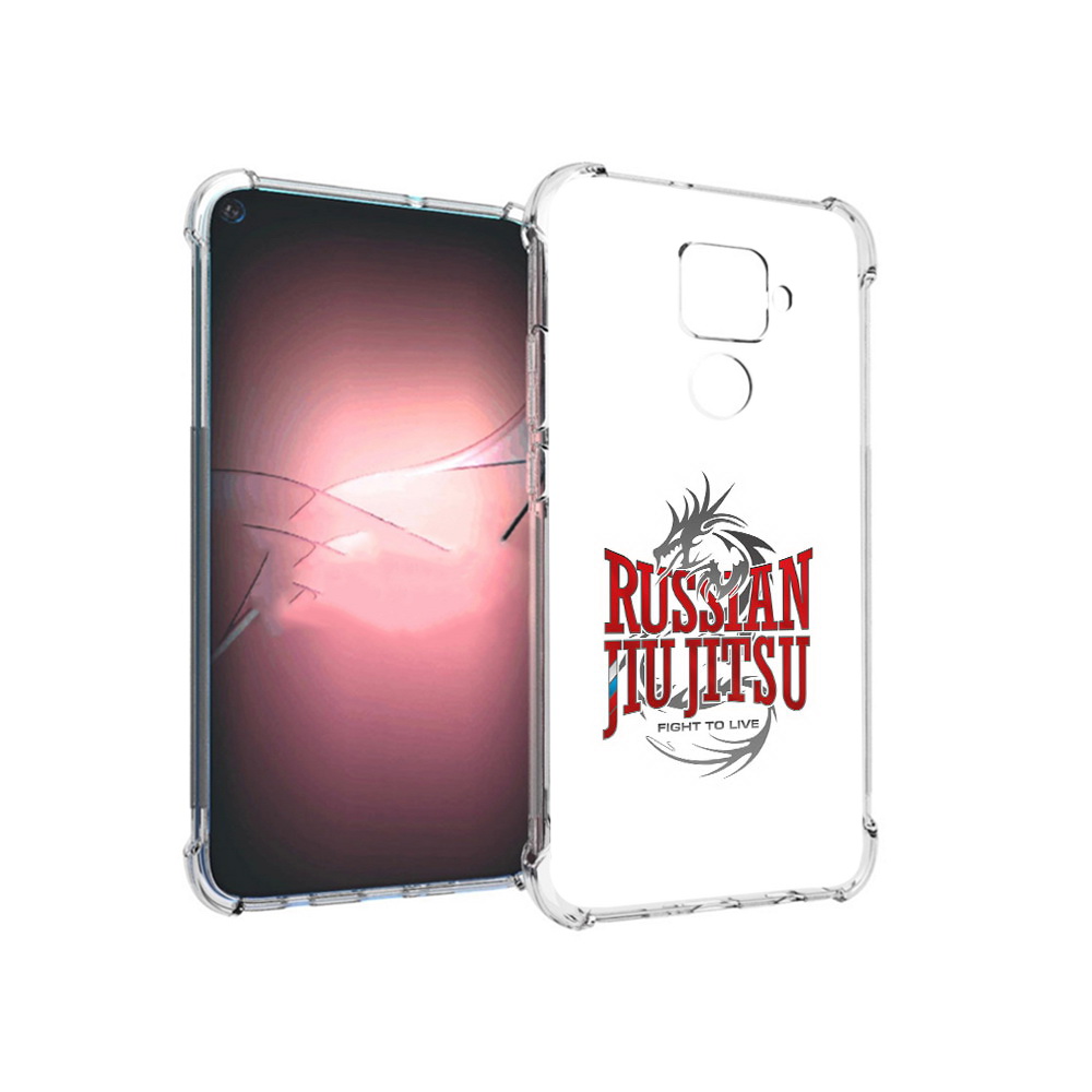 

Чехол MyPads Tocco для Huawei Nova 5i Pro джиу джитсу, Прозрачный, Tocco