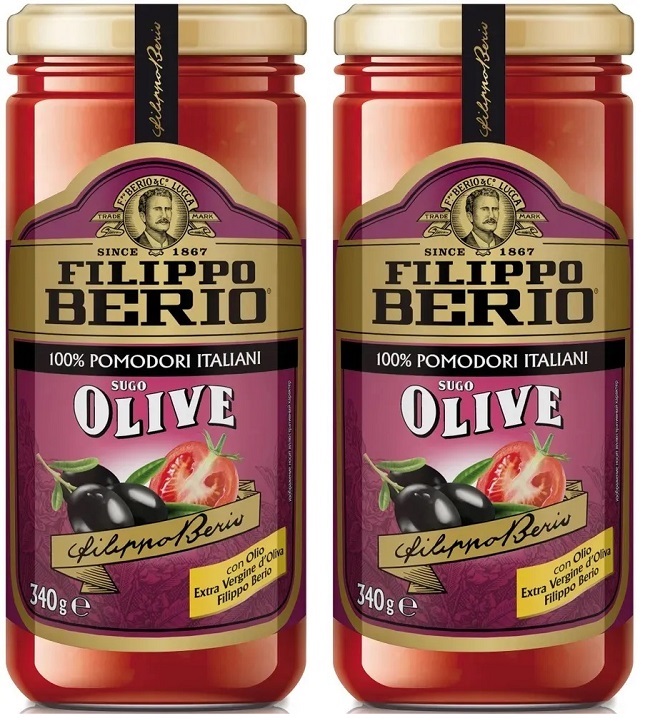 Соус Filippo Berio томатный с оливками, 2 шт х 340 г