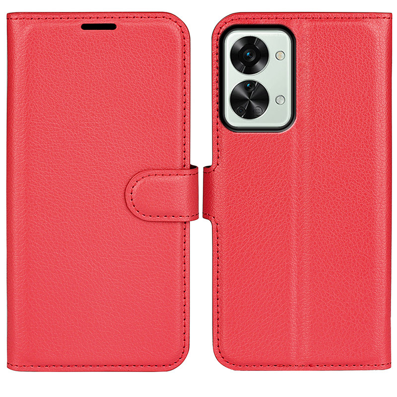 

Чехол-книжка PRESTIGE с функцией подставки для OnePlus Nord 2T 5G, красный, PRESTIGE