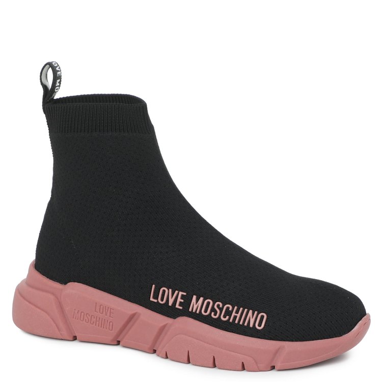 

Кроссовки женские Love Moschino JA15343G черные 38 EU, JA15343G