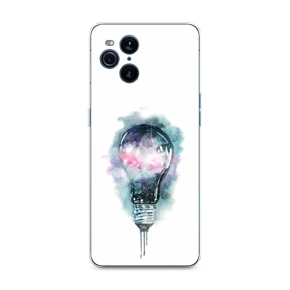 

Чехол для Oppo Find X3 Pro "Волшебная лампа", Белый;серый, 255750-4
