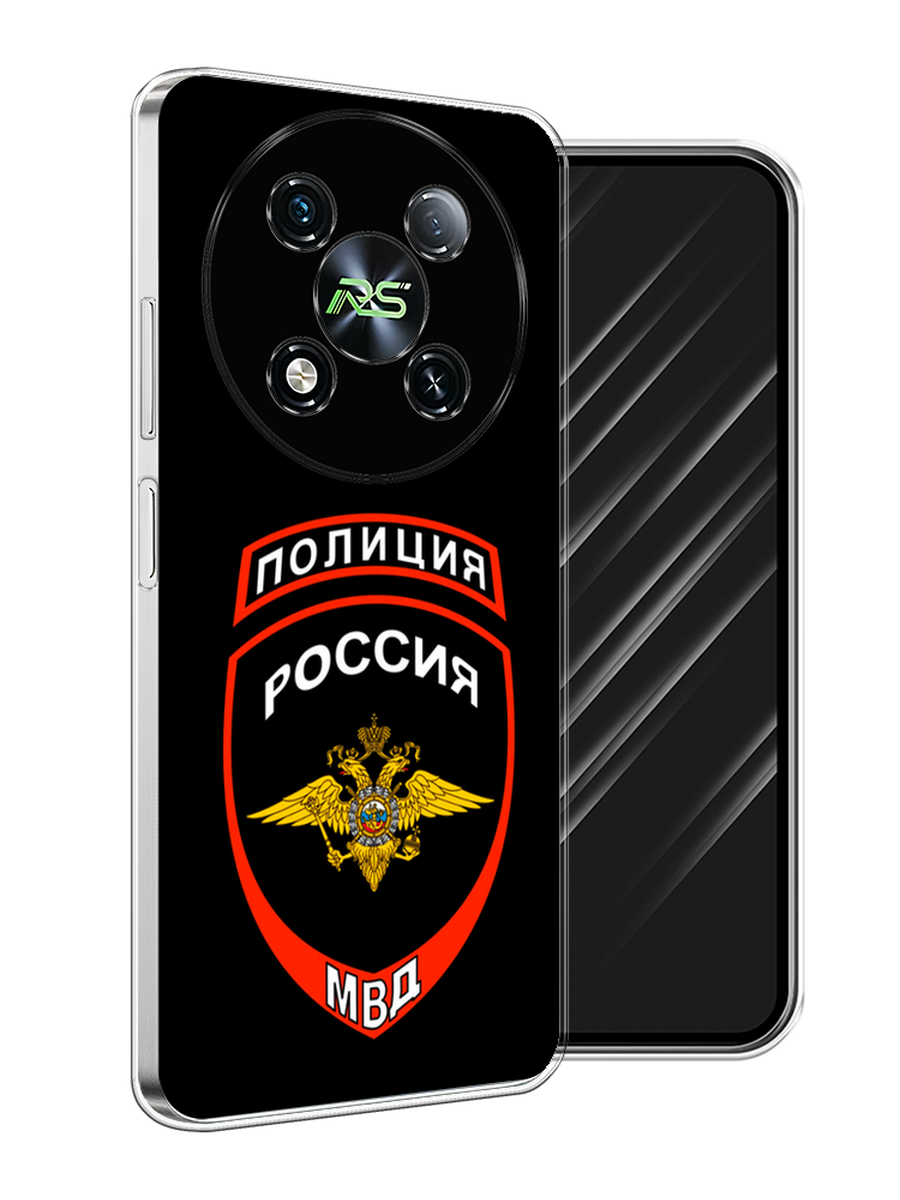 

Чехол Awog на Itel RS4 "Полиция шеврон", Черный;красный;белый, 3202150-1