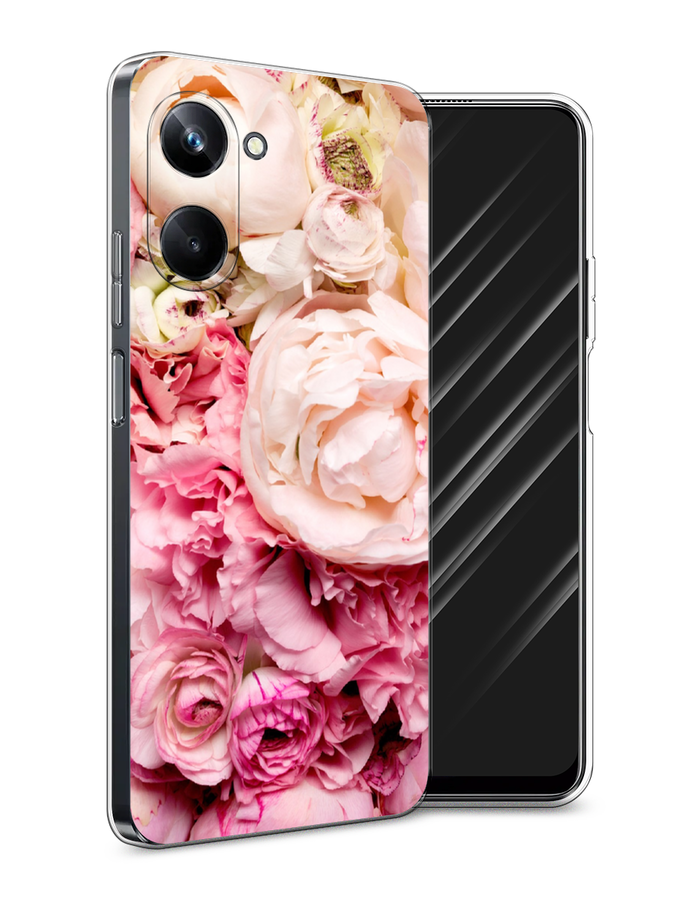 

Чехол Awog на Realme 10 Pro "Пионы яркие", Розовый, 2512550-8