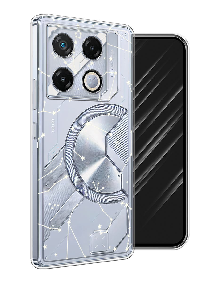 

Чехол Awog на Infinix GT 20 Pro "Созвездия", Прозрачный;серый;бежевый, 3106250-1