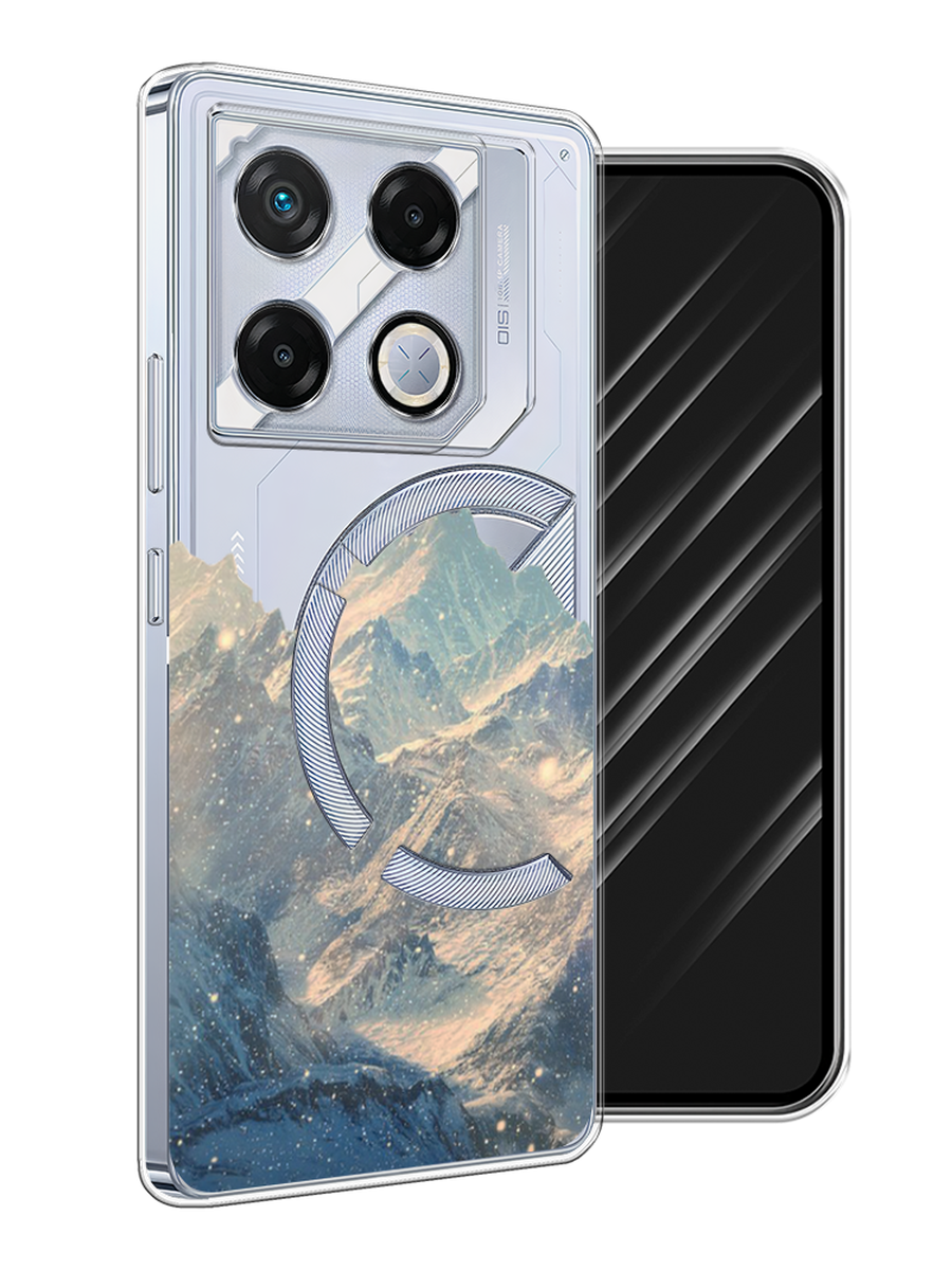 

Чехол Awog на Infinix GT 20 Pro "Горы арт 2", Серый, 3106250-1