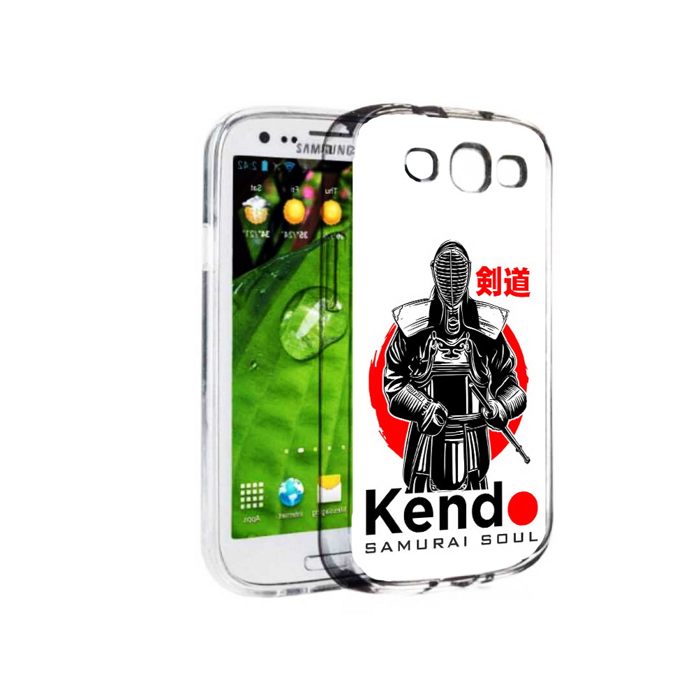 

Чехол MyPads Tocco для Samsung Galaxy S3 рисованый самурай (PT123108.507.581), Прозрачный, Tocco