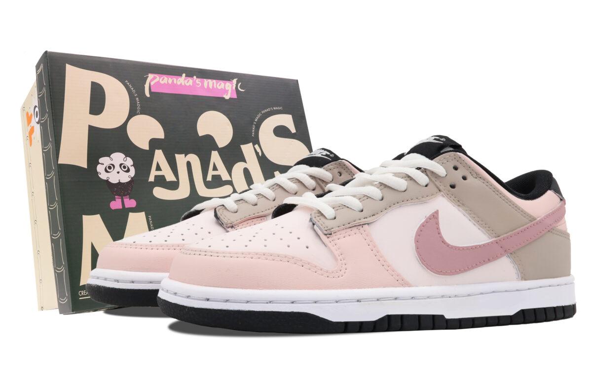 

Кеды унисекс Nike Dunk Low Retro GS розовые 38.5 EU, Розовый, Dunk Low Retro GS