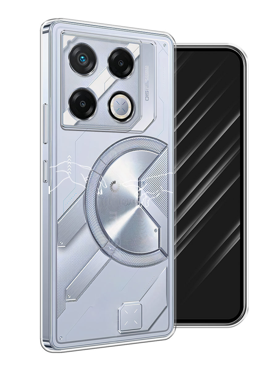 

Чехол Awog на Infinix GT 20 Pro "Загрузка творения", Белый;серый;прозрачный, 3106250-1