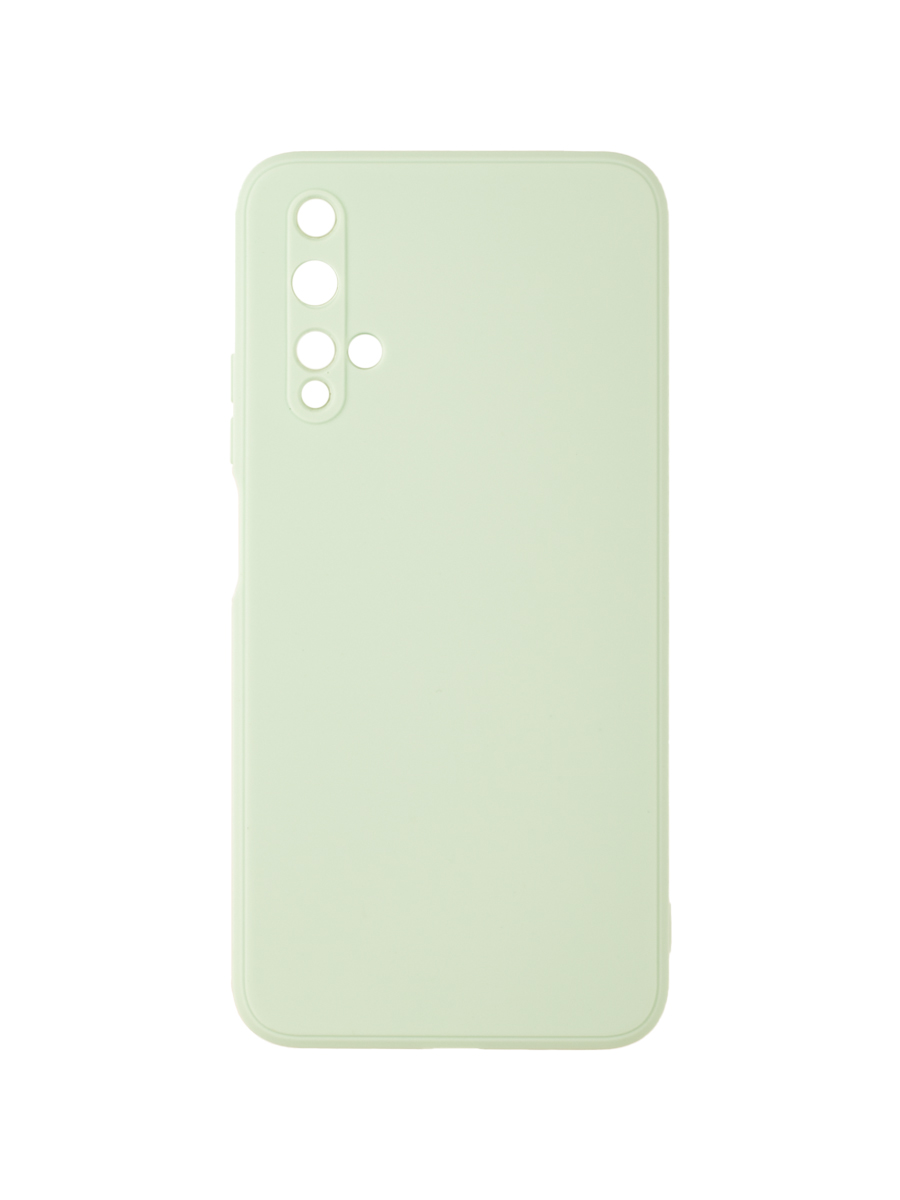 фото Чехол для honor 20, huawei nova 5t с защитой камеры, с подкладкой из микрофибры, мятный zibelino