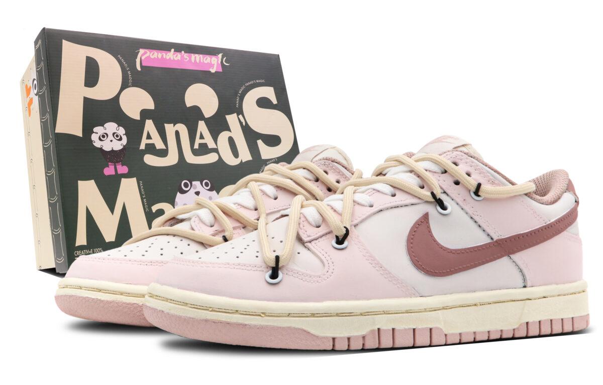 

Кеды унисекс Nike Dunk Low Retro розовые 44.5 EU, Розовый, Dunk Low Retro