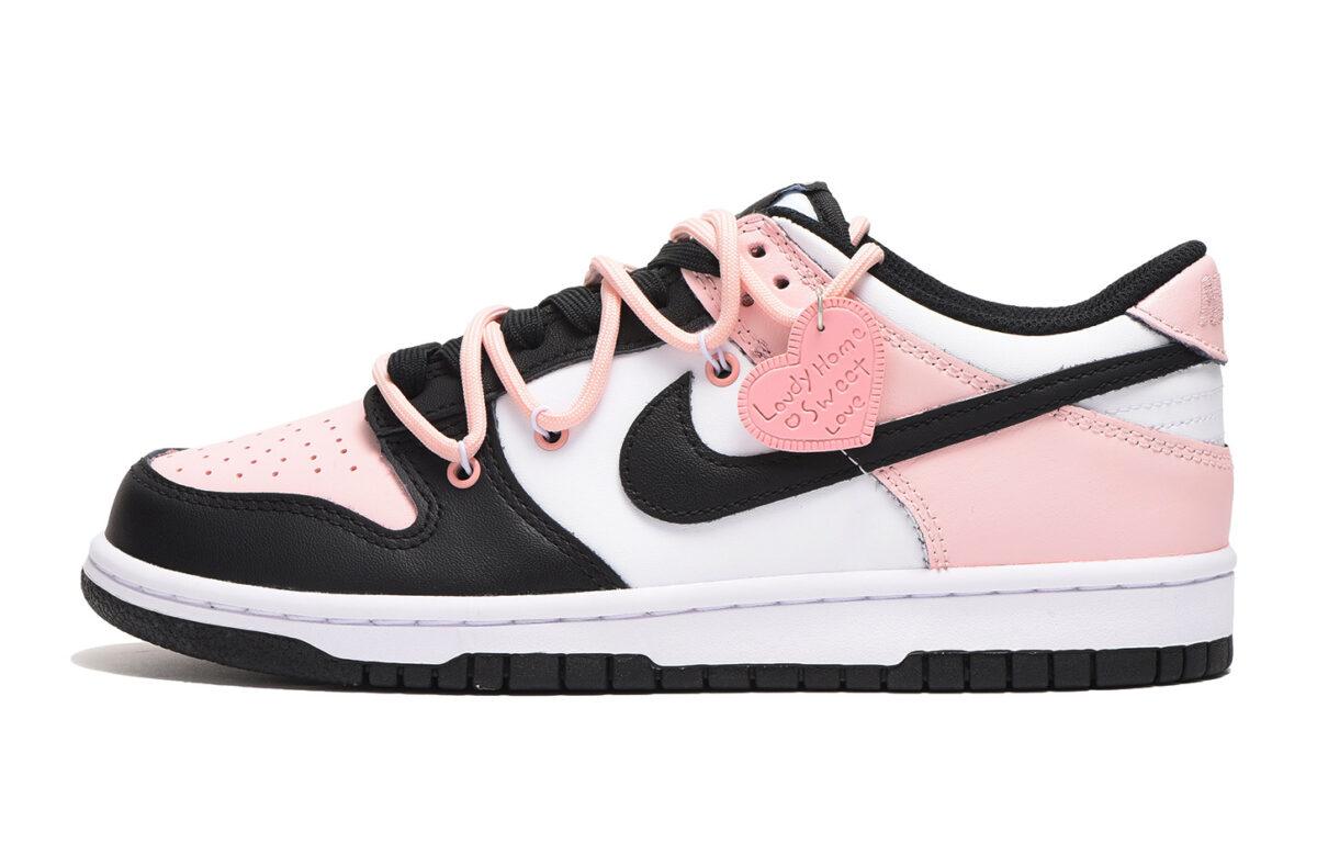 

Кеды унисекс Nike Dunk Low GS розовые 35.5 EU, Розовый, Dunk Low GS
