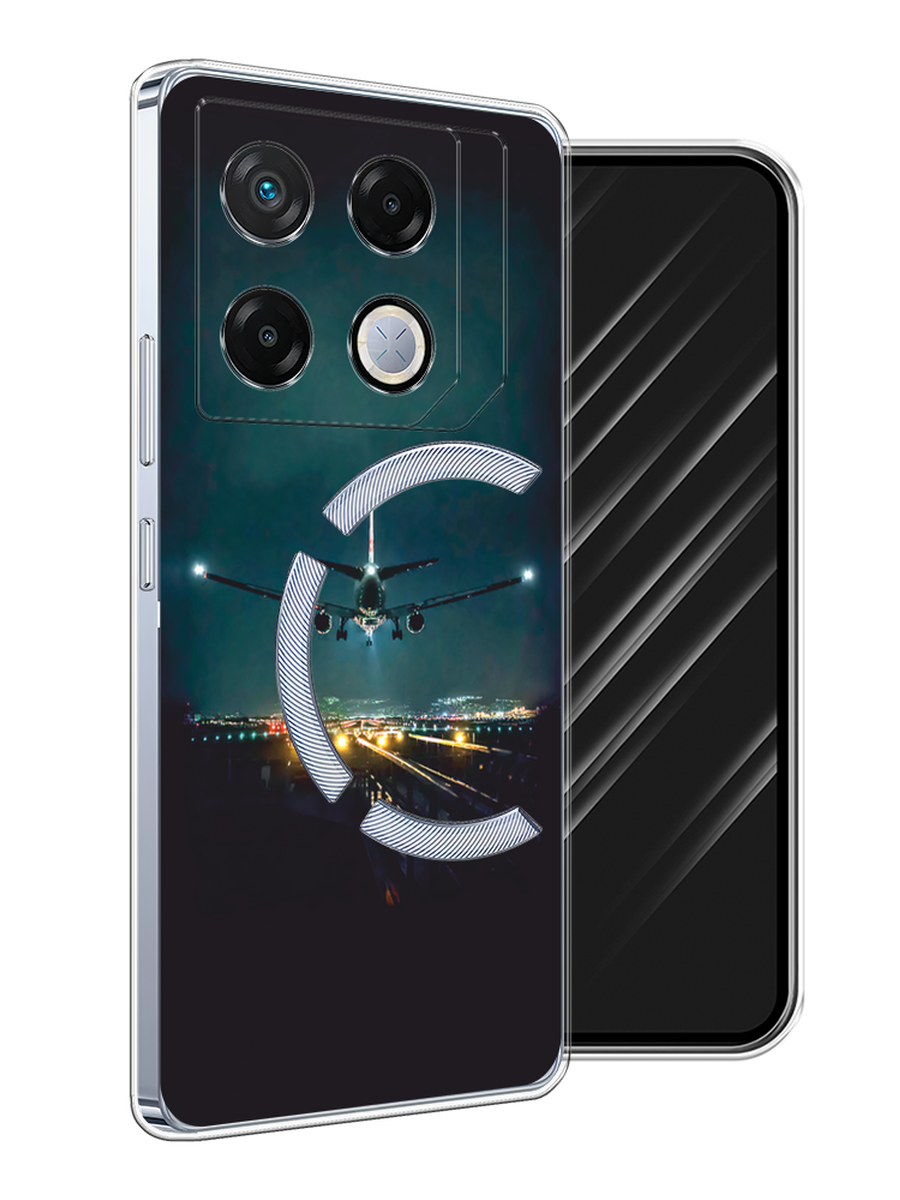 

Чехол Awog на Infinix GT 20 Pro "Ночной рейс", Черный, 3106250-1