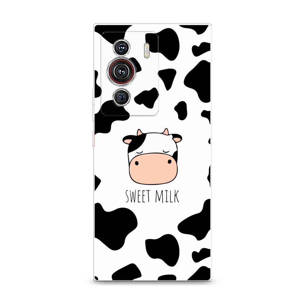 

Чехол на ZTE Nubia Z40 Pro "Sweet milk", Розовый;белый;черный, 135850-1