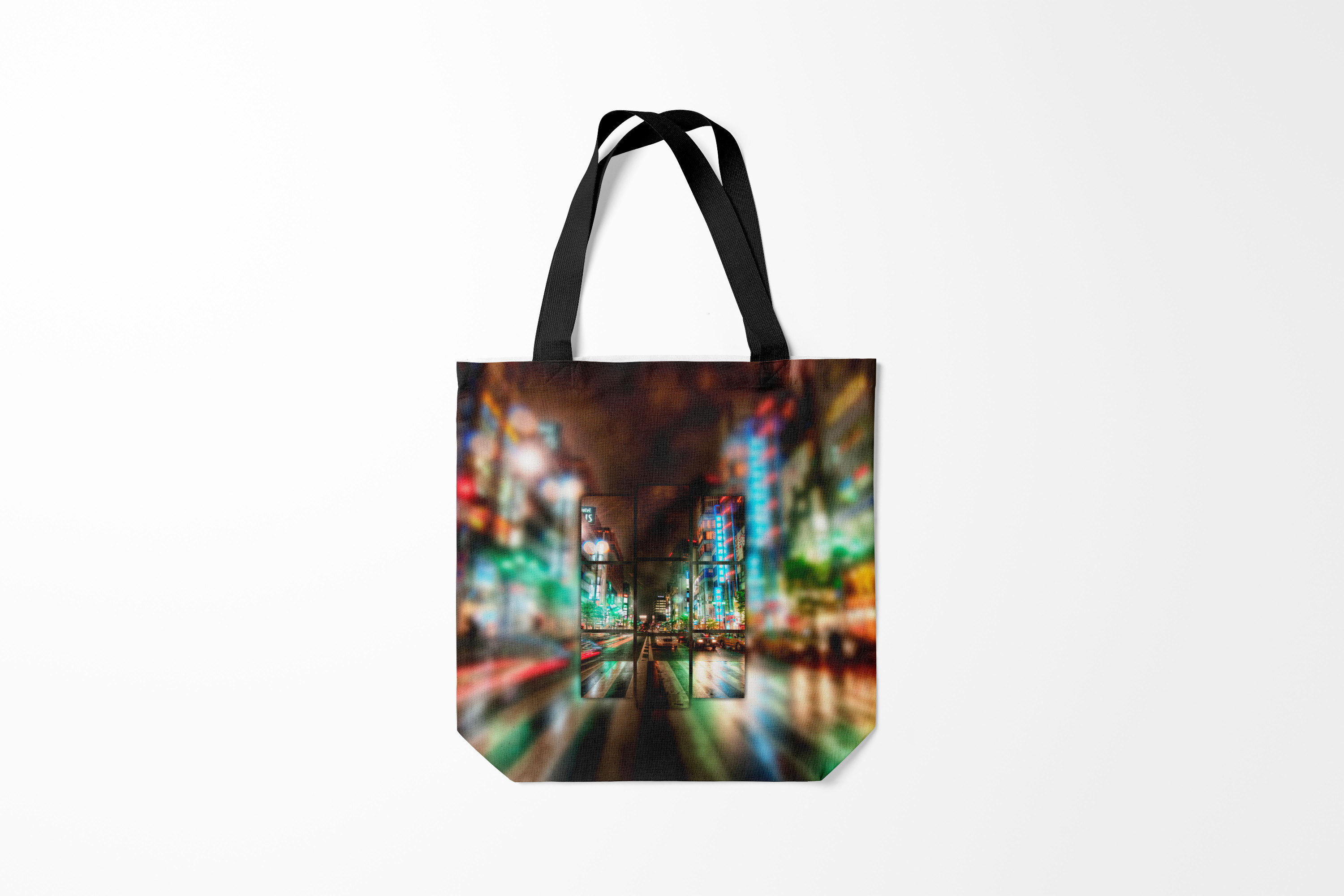 

Сумка шoппер унисекс Burnettie Urban Style Tokyo, черный, Urban Style Tokyo