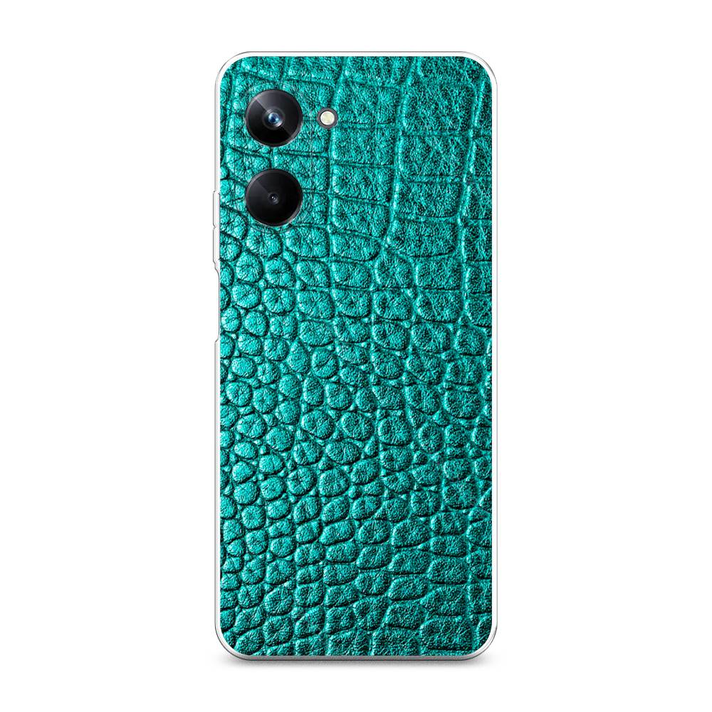 

Чехол Awog на Realme 10 Pro "Бирюзовая змея", 2512550-3