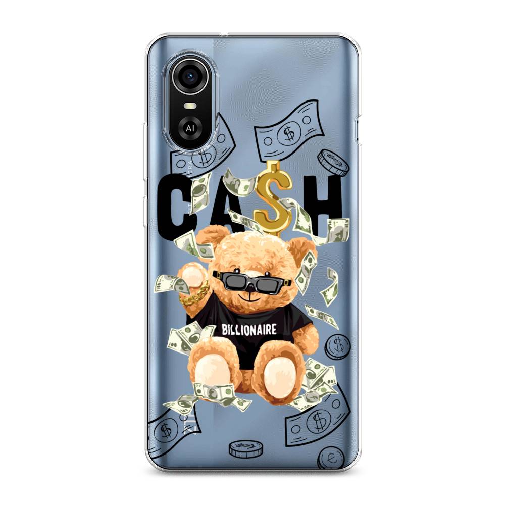 

Чехол на ZTE Blade A31 Plus "Big cash", Черный;серый;бежевый, 135750-6