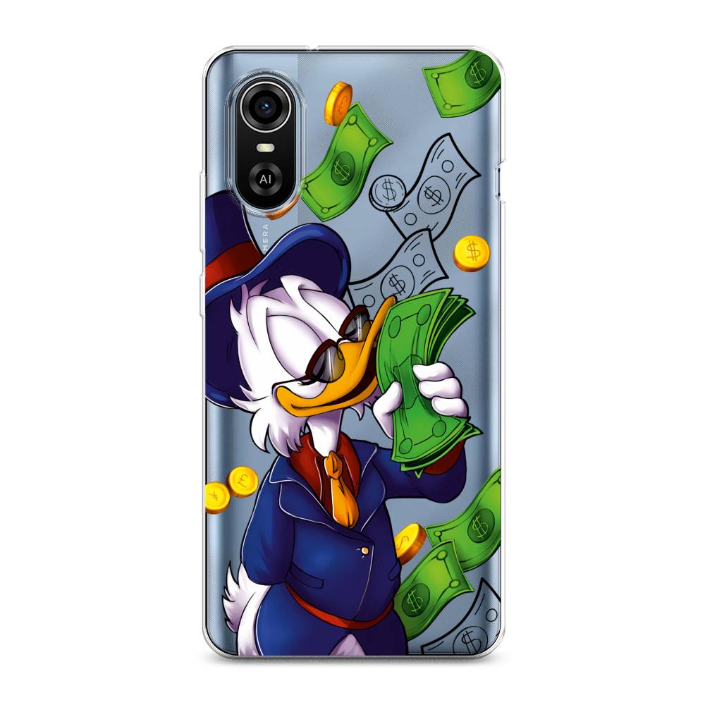 

Чехол для ZTE Blade A31 Plus "Scrooge McDuck with Money", Синий;зеленый;белый, 135750-6