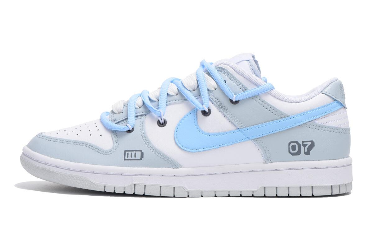

Кеды унисекс Nike Dunk Low белые 40 EU, Белый, Dunk Low