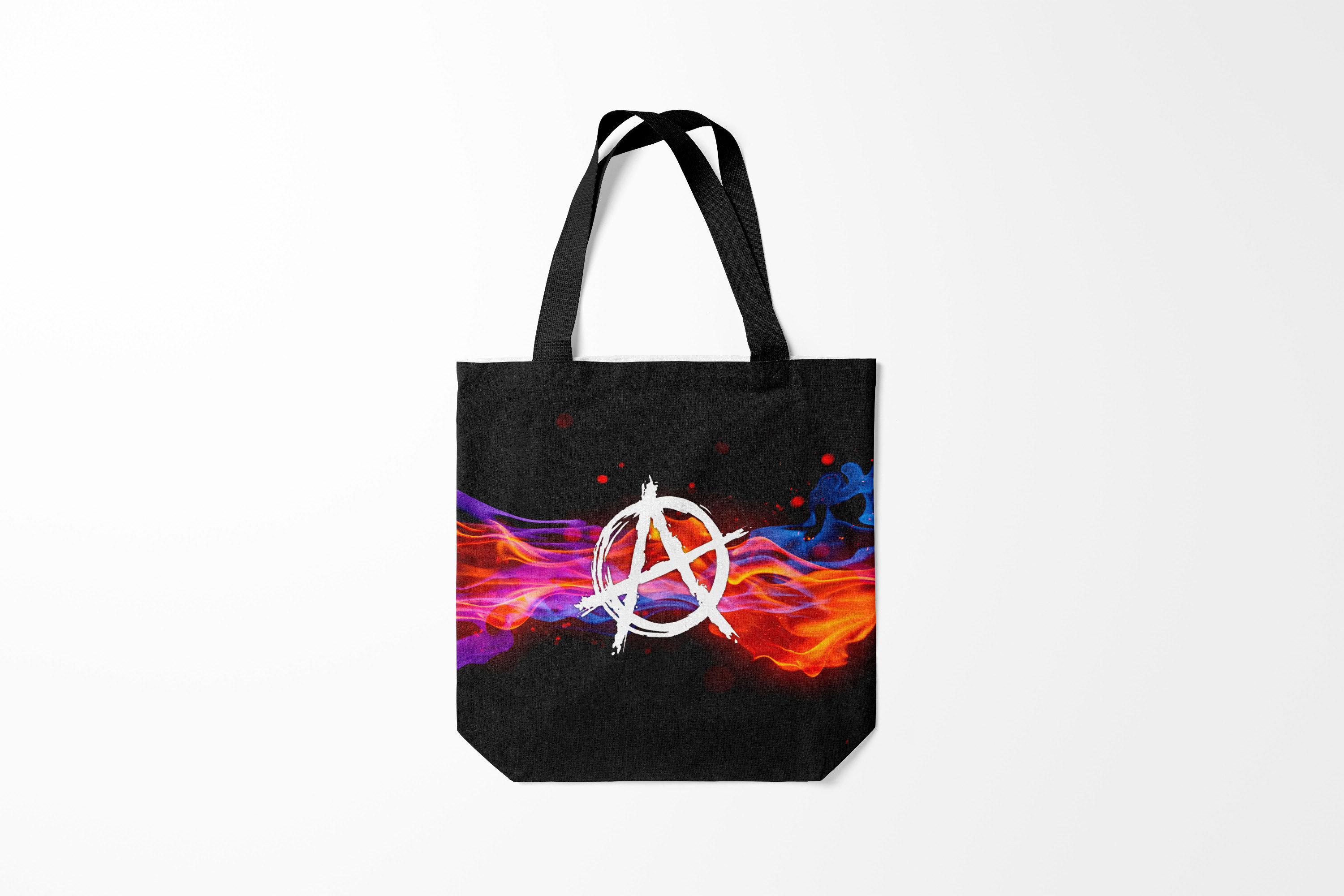 

Сумка шoппер унисекс Burnettie Анархия ANARCHY, черный, Анархия ANARCHY