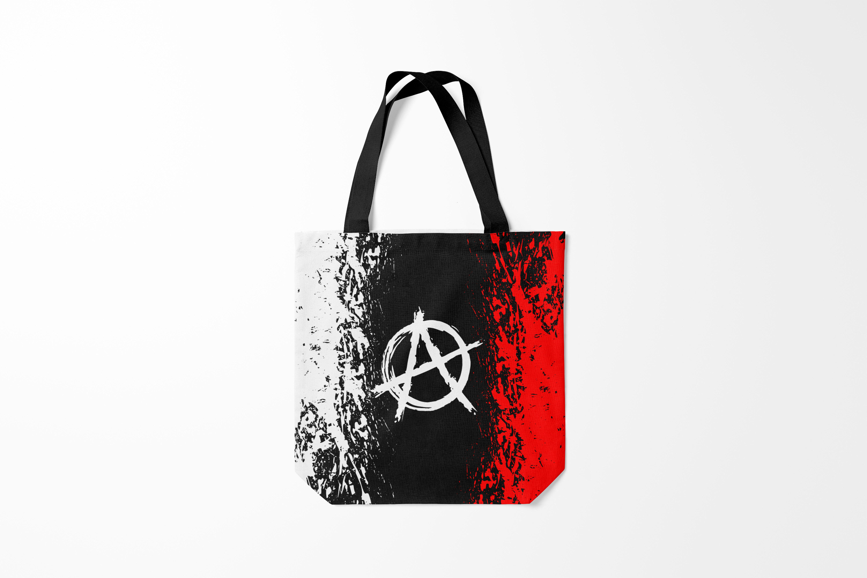 

Сумка шoппер унисекс Burnettie Анархия ANARCHY, черный, Анархия ANARCHY