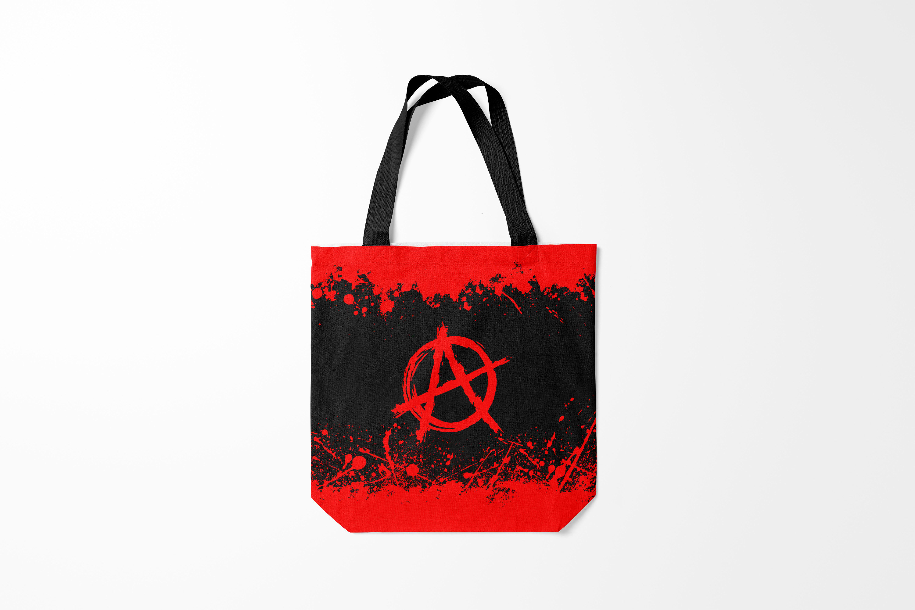 

Сумка шoппер унисекс Burnettie Анархия ANARCHY, черный, Анархия ANARCHY