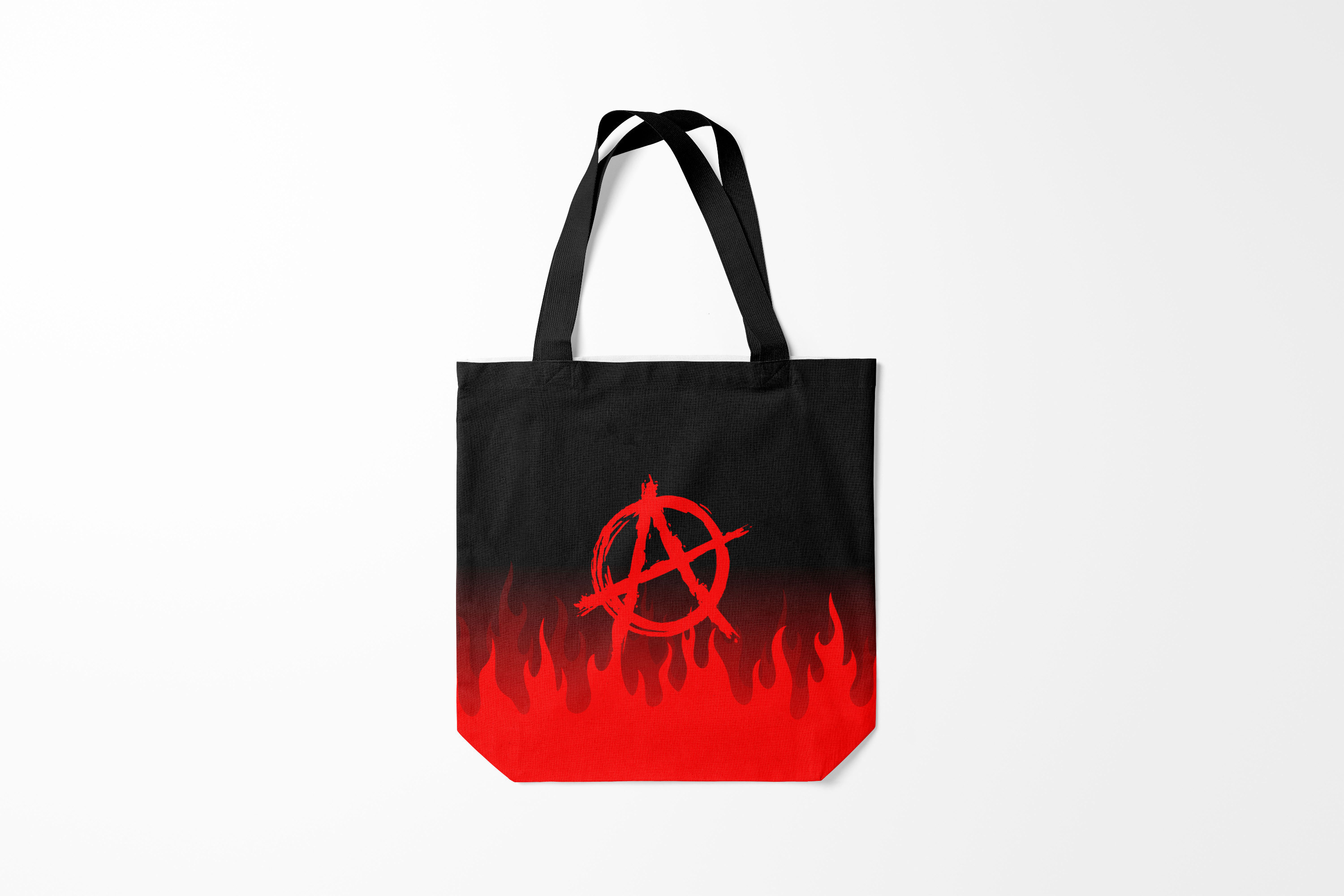 

Сумка шoппер унисекс Burnettie Анархия ANARCHY, черный, Анархия ANARCHY