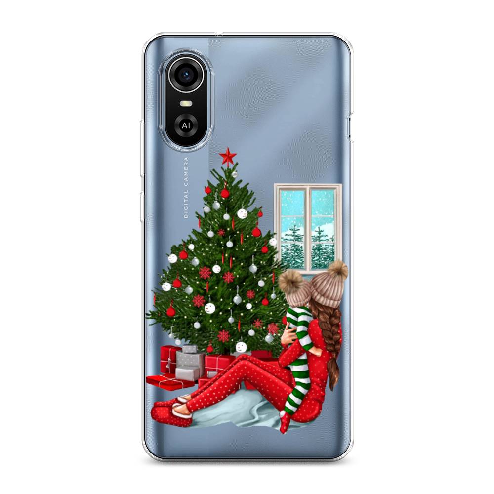 

Чехол для ZTE Blade A31 Plus "Новый год с мамой", Красный;зеленый;голубой, 135750-6