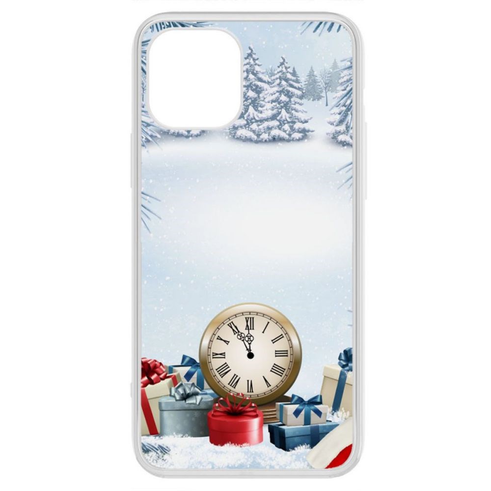 фото Чехол-накладка krutoff clear case 5 минут для iphone 12 pro max