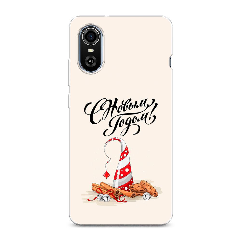 

Чехол на ZTE Blade A31 Plus "Подарки на Новый Год", Бежевый;красный;черный, 135750-5