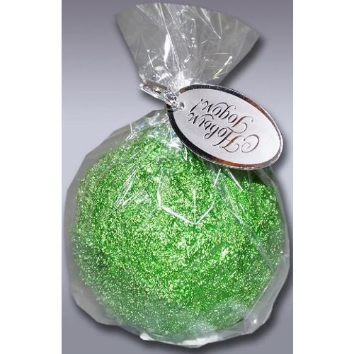фото Свеча омский свечной декоративная шар снежный зеленый 3870