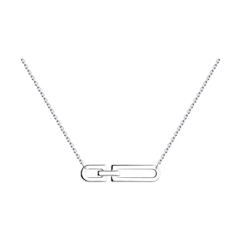 

Колье из серебра 40 см SOKOLOV 94070633, 94070633