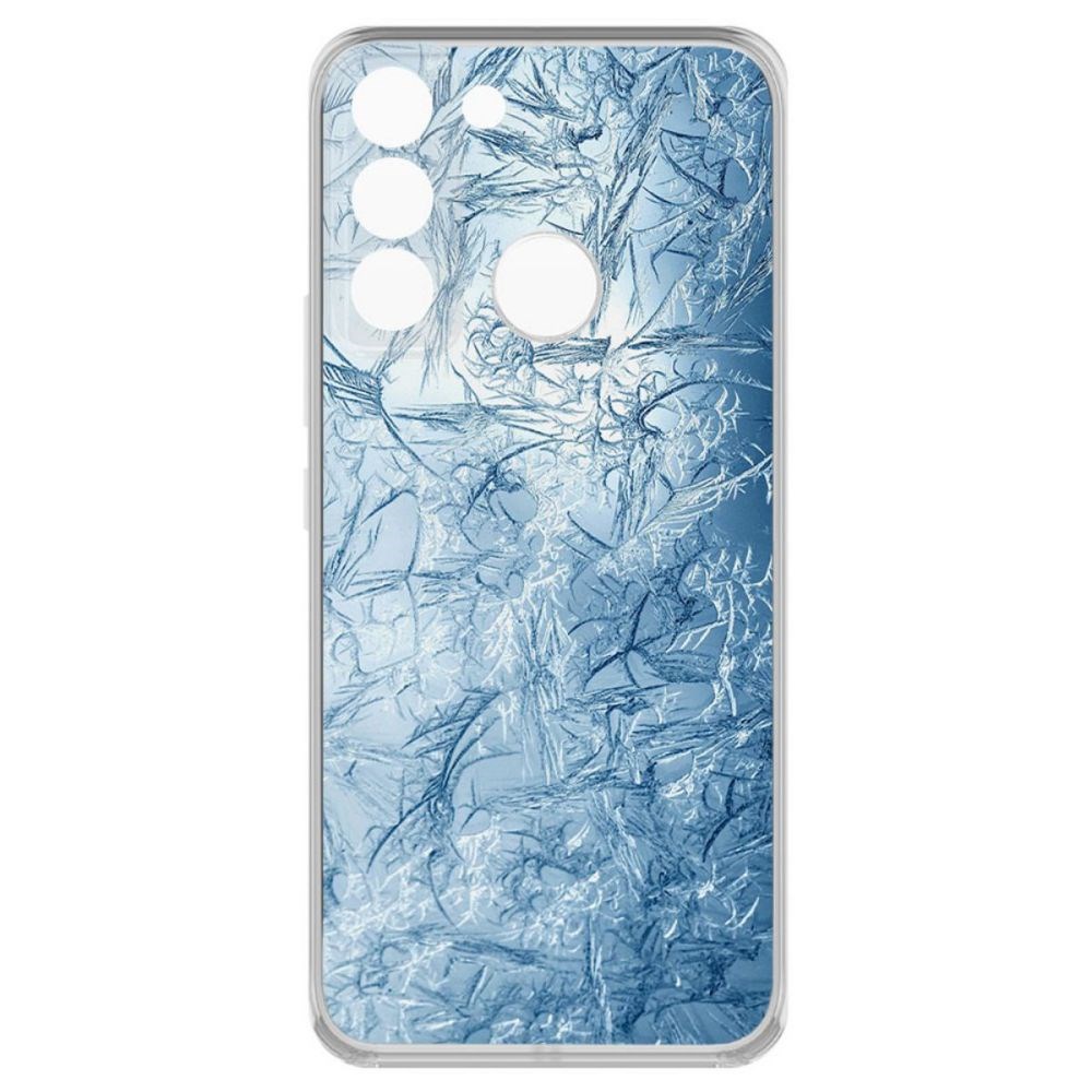 фото Чехол-накладка krutoff clear case лед для tecno pop 5 lte