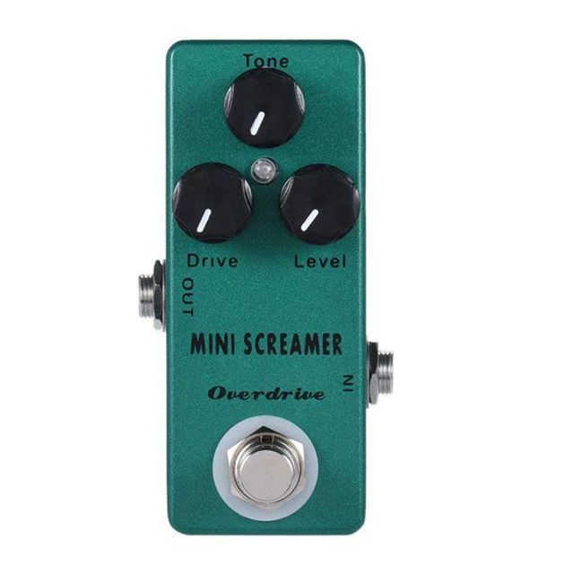 

Педаль эффектов Mosky Mini screamer Overdrive, Зеленый, Mosky
